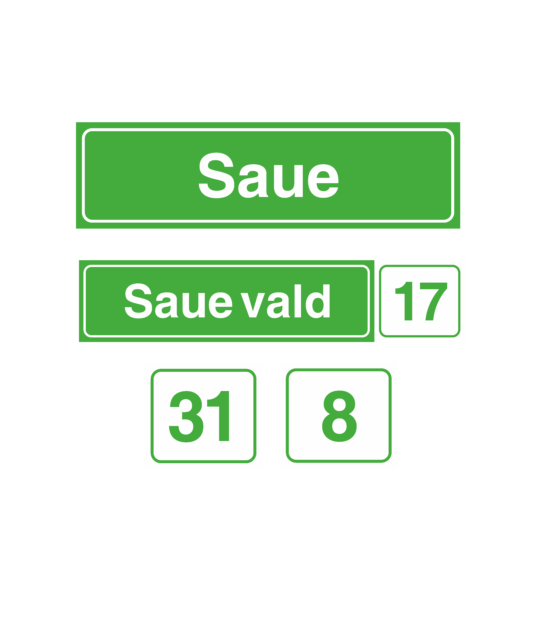 aadressisilt Saue