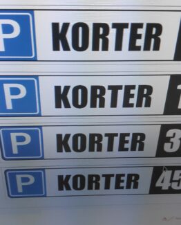 korteri parkimiskoha tähis