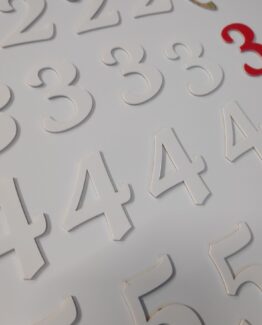 ukse number PVC