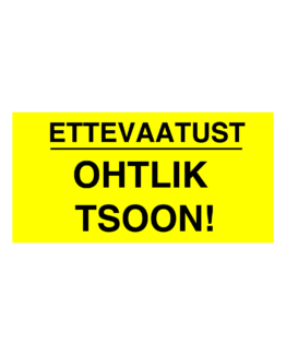ohtlik tsoon