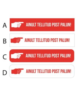 Kleebis postkastile