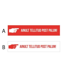 Ainult tellitud post