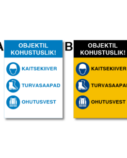 objektil kohustuslik