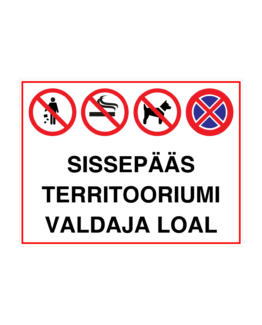 territooriumi valdaja loal