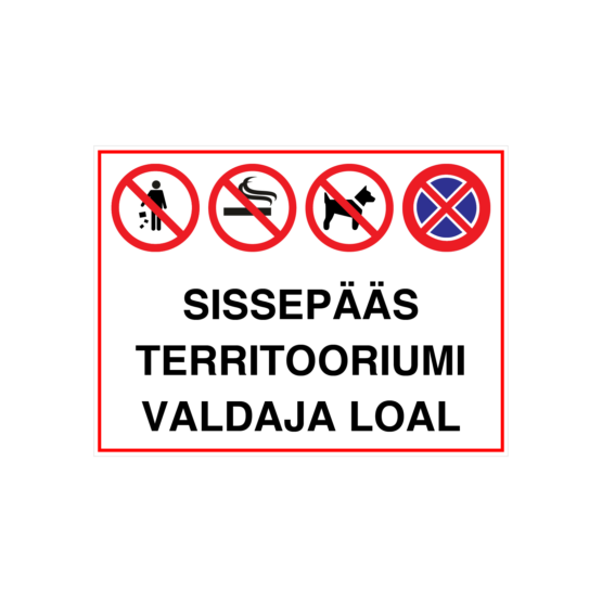 territooriumi valdaja loal