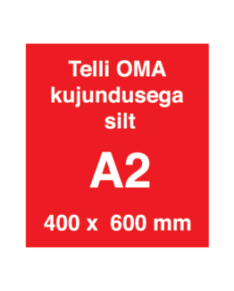 oma kujundusega silt